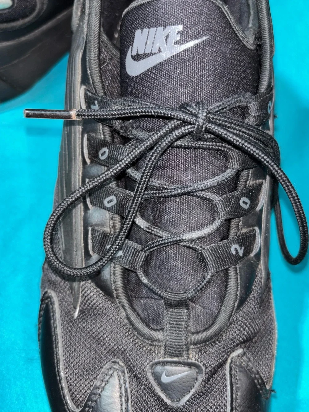 Men’s Nike Zoom 2K ‘Triple Black’ Athletic Sneakers- Sz 10.5